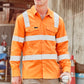 Syzmik Mens Bio Motion Vic Rail L/S Shirt (ZW680)