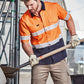 Syzmik Mens Rugged Cooling Taped Hi Vis Spliced S/S Shirt (ZW835)
