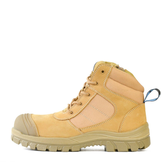 Bata Zippy Zip/Lace Safety Boot (804-88841)