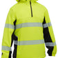 Bisley Flx & Move  Hi Vis Taped Liquid Repellent Fleece Hoodie (BK6571T)