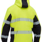 Bisley Flx & Move  Hi Vis Taped Liquid Repellent Fleece Hoodie (BK6571T)