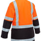 Bisley Women's Taped Hi Vis 5 In 1 Rain Jacket (BKL6975)