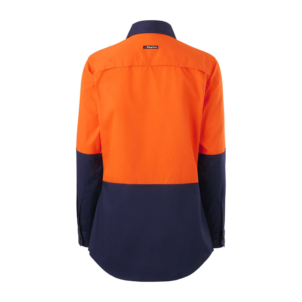 King Gee Originals Women's Vented Drill Shirt (K44222)
