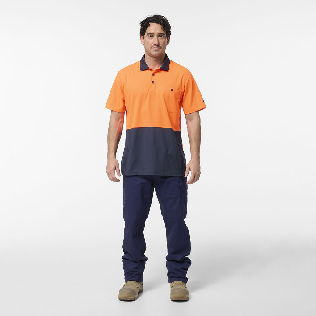 King Gee Originals Hi-Vis Spliced Polo (K54929)