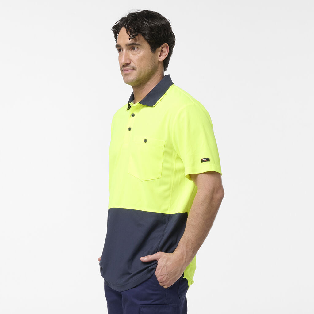 King Gee Originals Hi-Vis Spliced Polo (K54929)