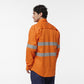 King Gee Originals Hi Vis Vented Taped Long Sleeve Shirt (K54932)
