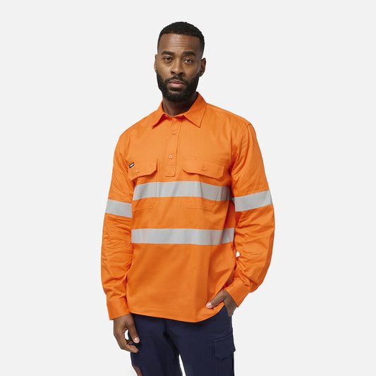 King Gee Originals Hi Vis Closed Front Shirt (K54934)