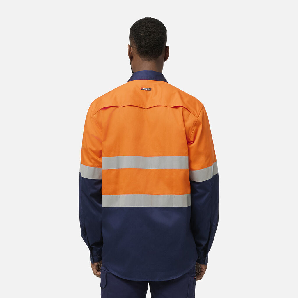 King Gee Originals Vented Spliced Drill Shirt (K54935)