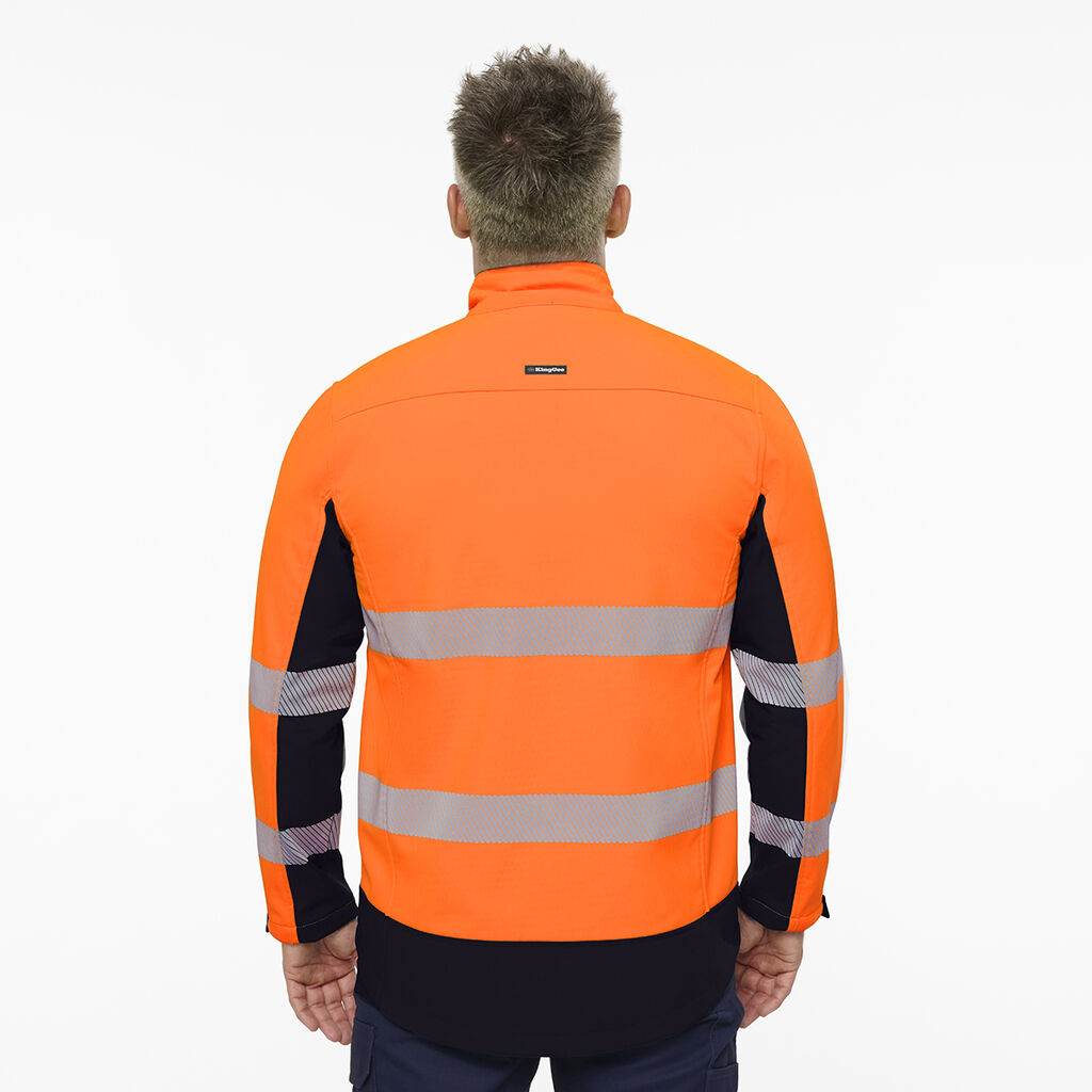King Gee Originals Softshell Segmented Tape Jacket (K55009)