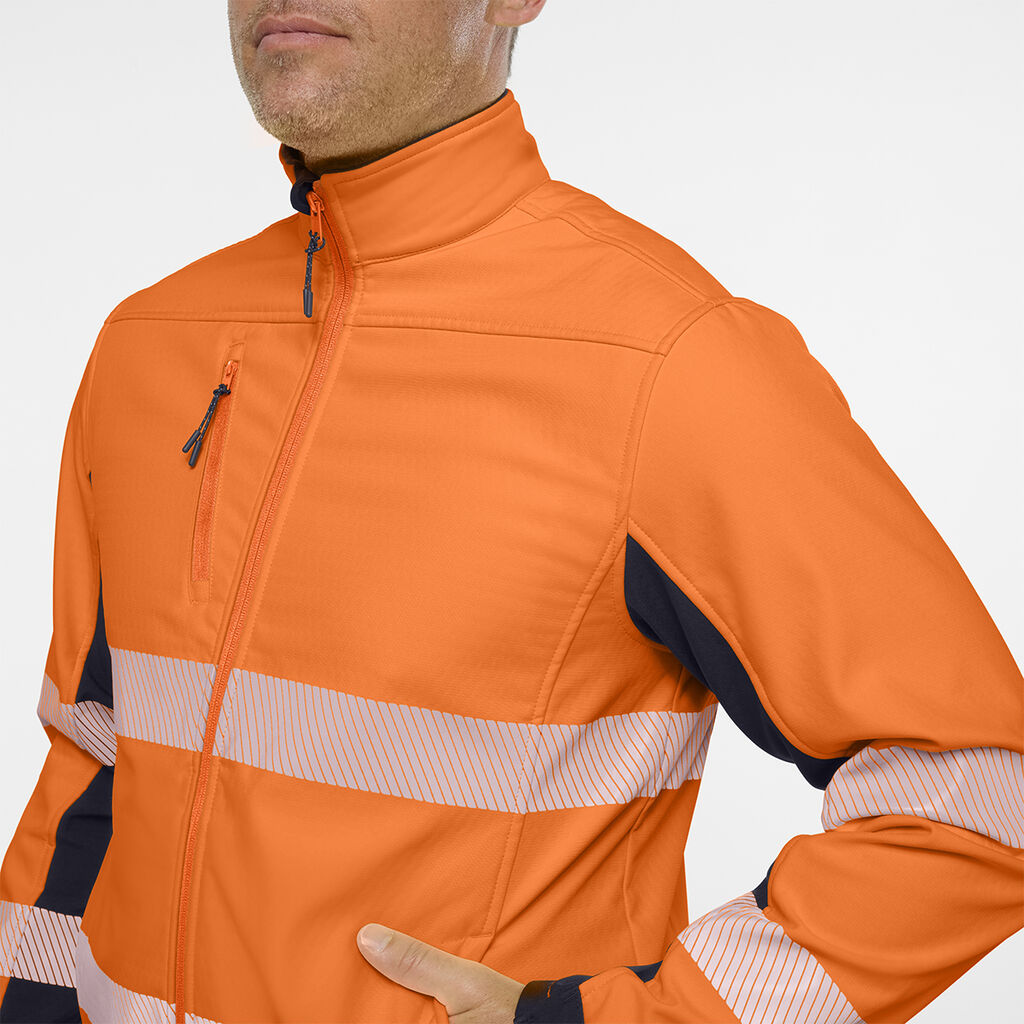 King Gee Originals Softshell Segmented Tape Jacket (K55009)