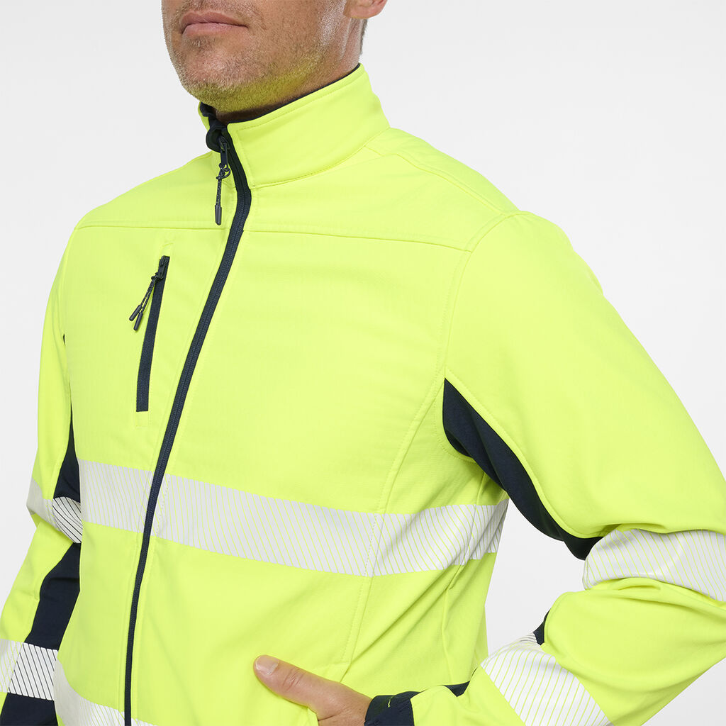 King Gee Originals Softshell Segmented Tape Jacket (K55009)
