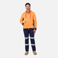 King Gee Original Hi Vis Full Zip Fleece Hoodie (K55019)