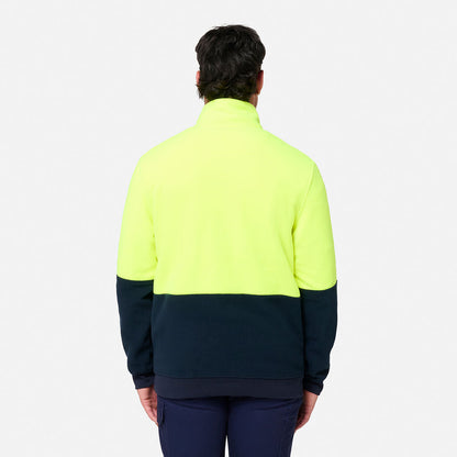 King Gee Originals Hi-Vis 1/4 Zip Polar Fleece Pullover (K55021)