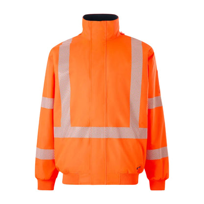 King Gee Orignals NSW Rail Hi Vis Bomber Jacket (K55045)