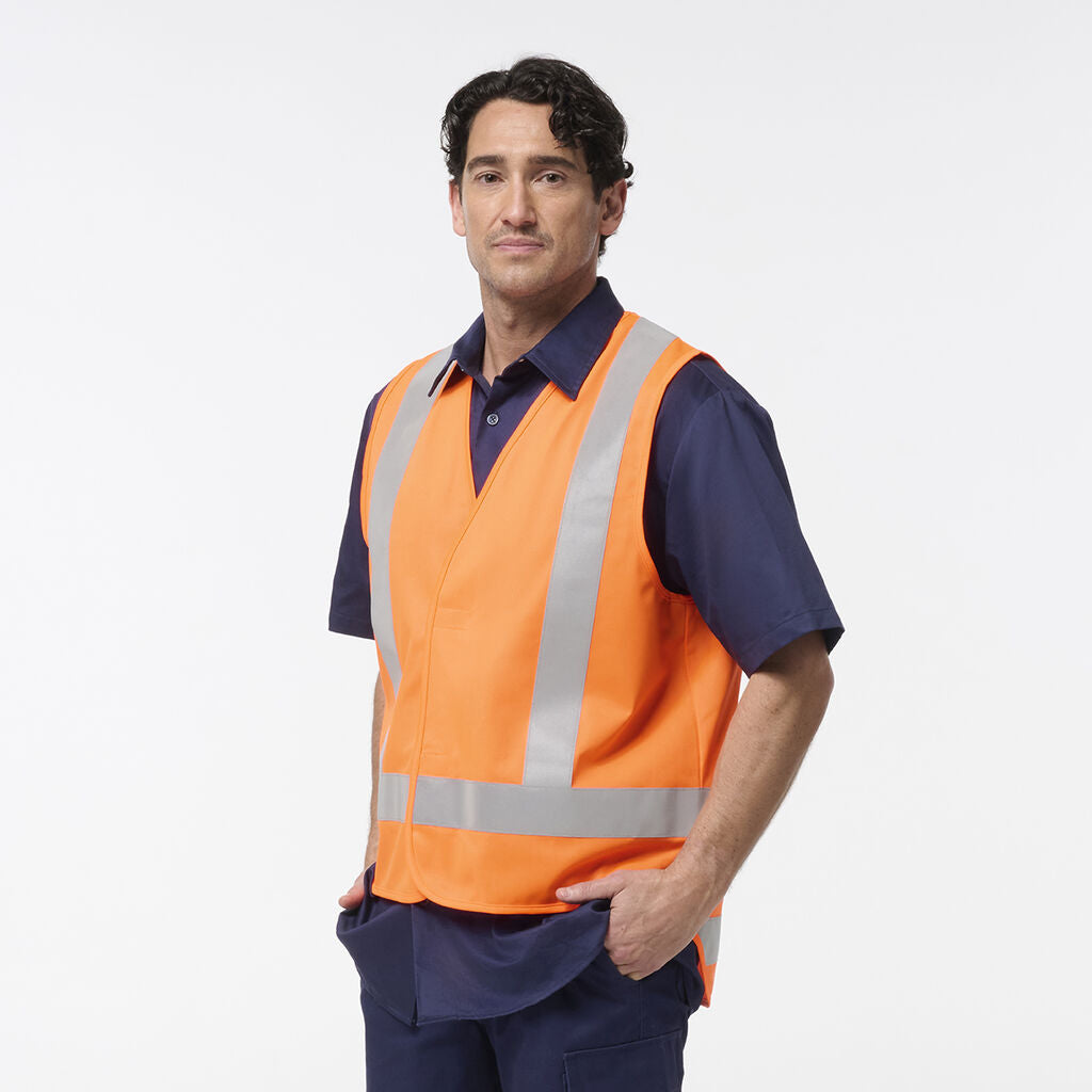 King Gee Originals Hi Vis X Back Vest (K57006)