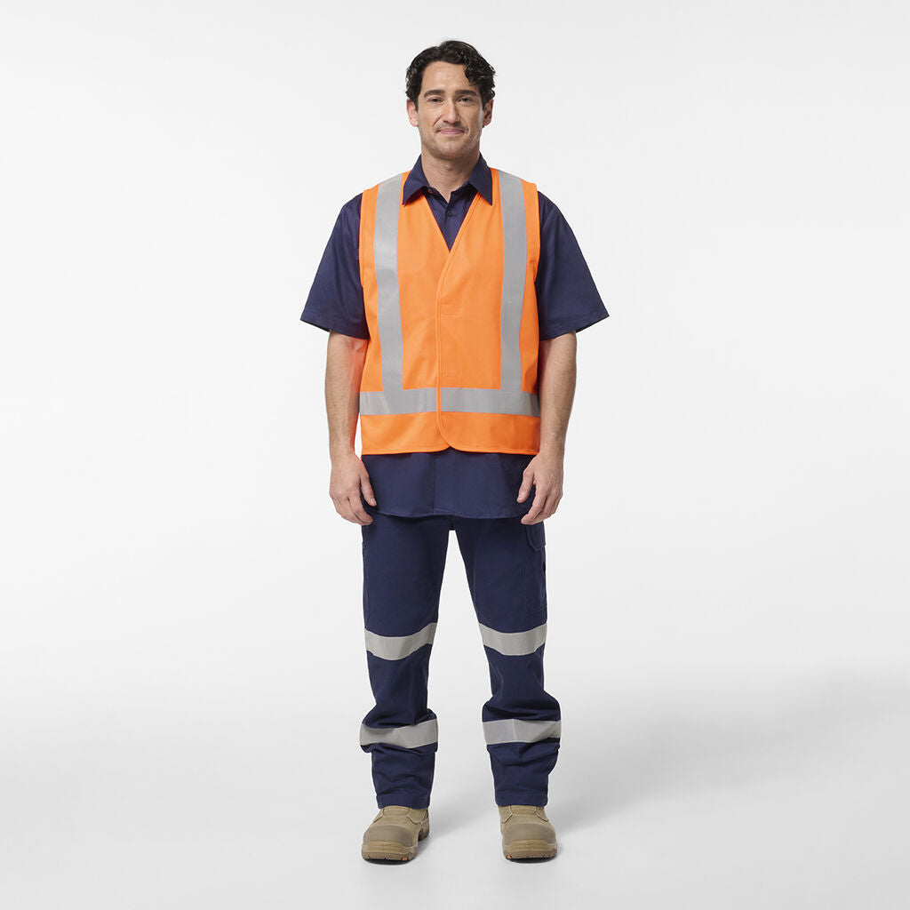 King Gee Originals Hi Vis X Back Vest (K57006)
