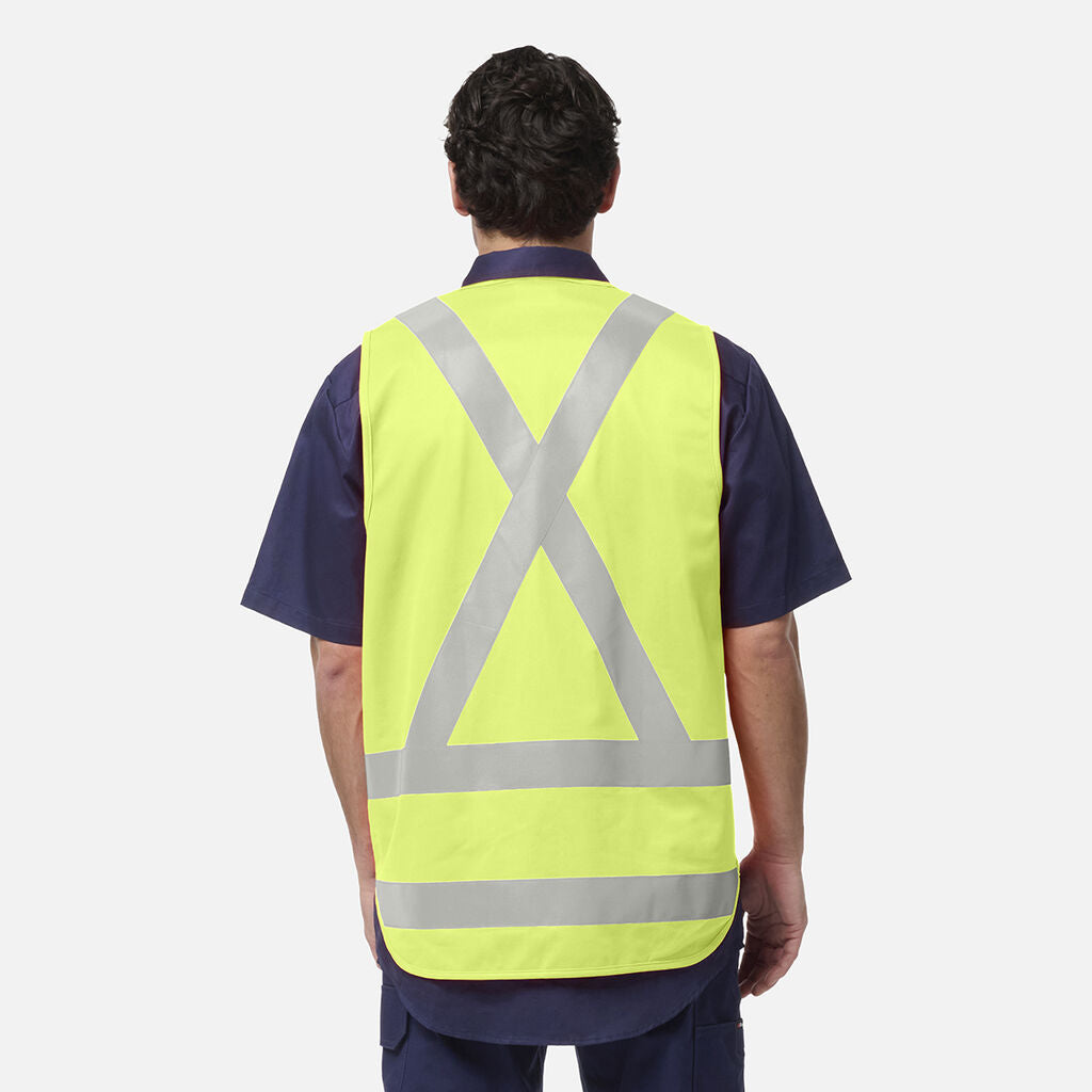 King Gee Originals Hi Vis X Back Vest (K57006)