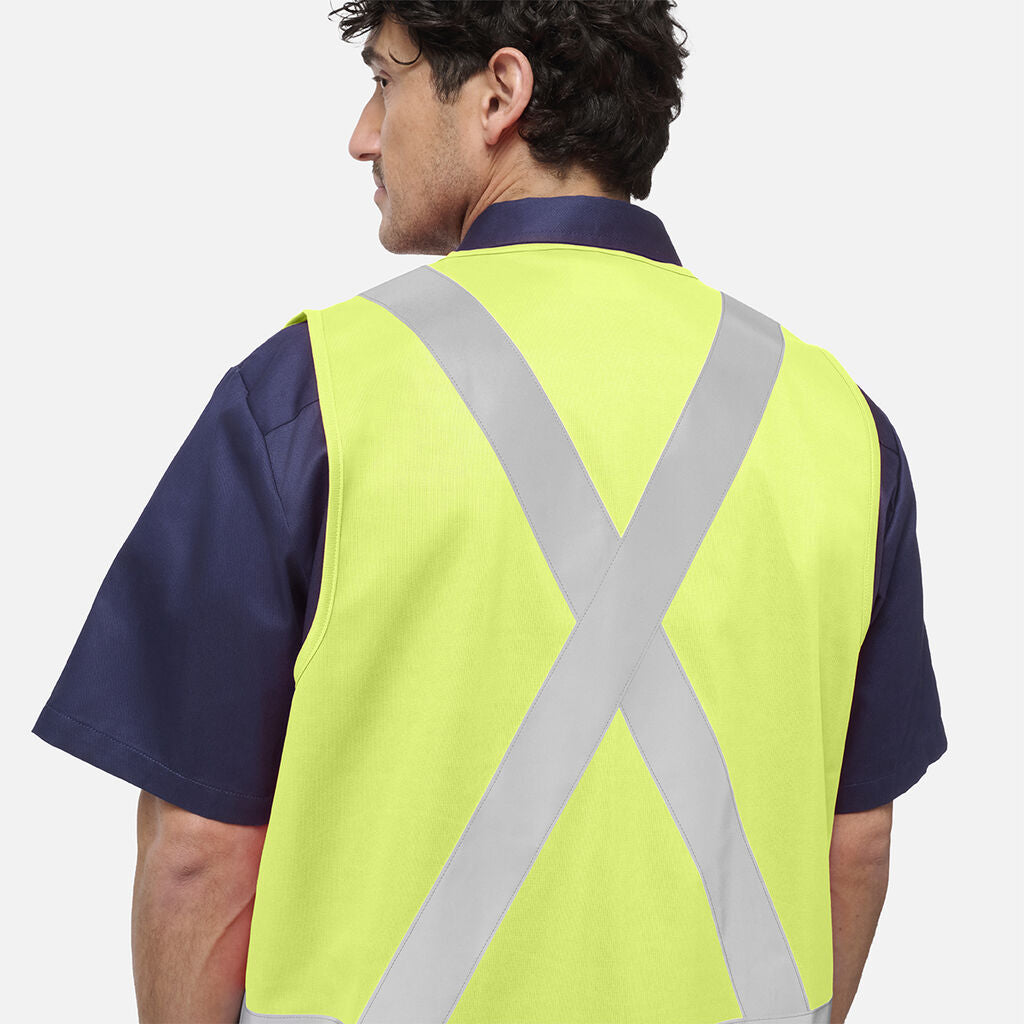 King Gee Originals Hi Vis X Back Vest (K57006)