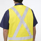King Gee Originals Hi Vis X Back Cotton Drill Vest (K57007)