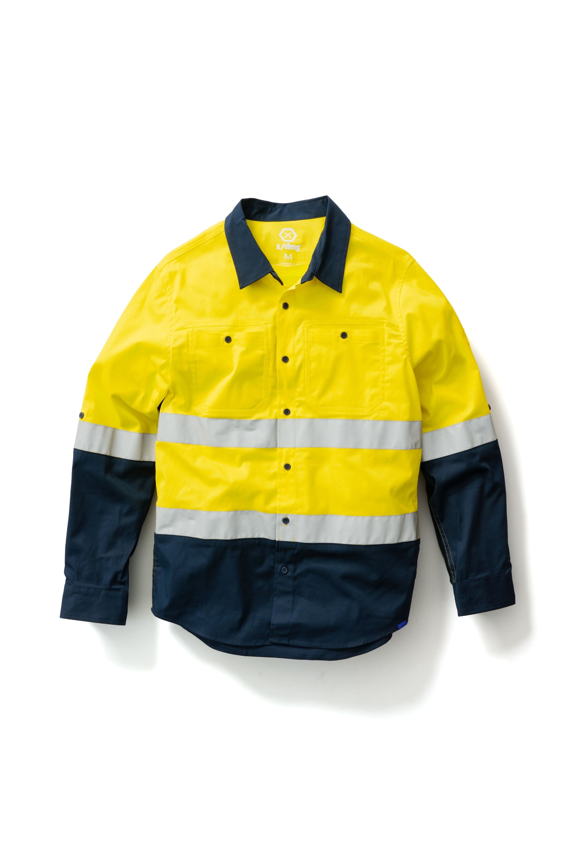XDMG Workwear Tapped Long Sleeve Hi Vis Shirt (ULS-1T)