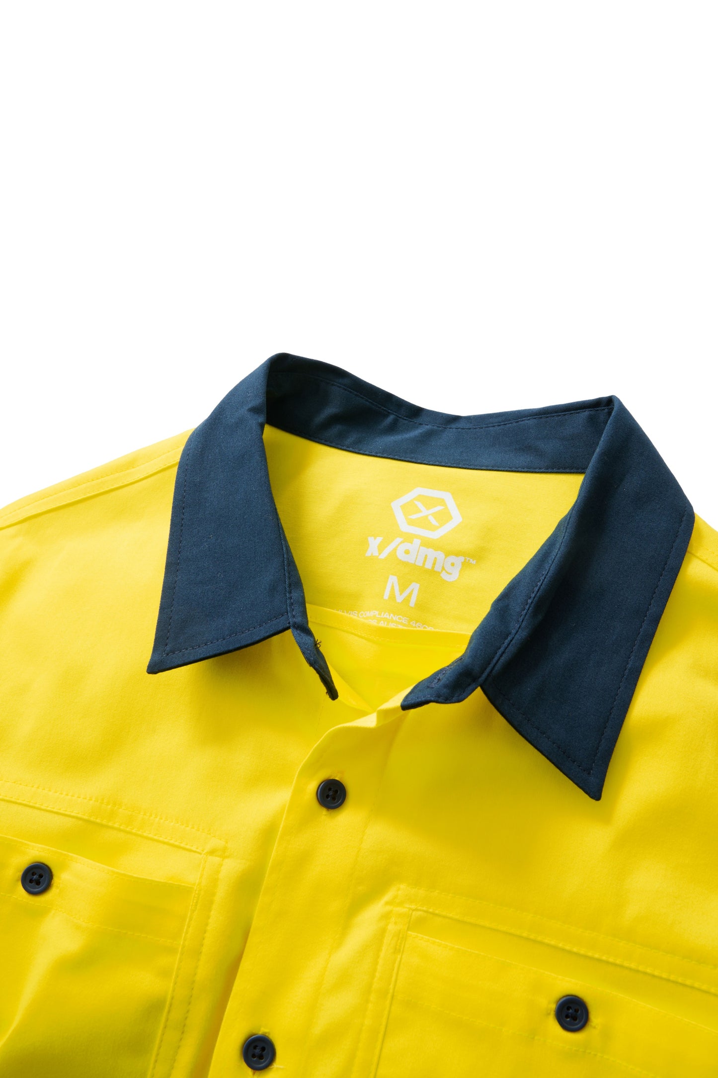 XDMG Workwear Tapped Long Sleeve Hi Vis Shirt (ULS-1T)