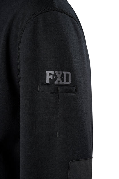 FXD Workwear Bonded 3-layer Membrane Fleece Zip Hoodie (WF3)