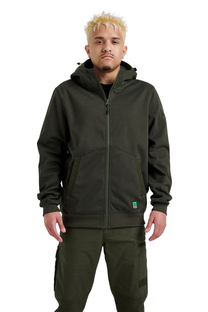 FXD Workwear Bonded 3-layer Membrane Fleece Zip Hoodie (WF3)