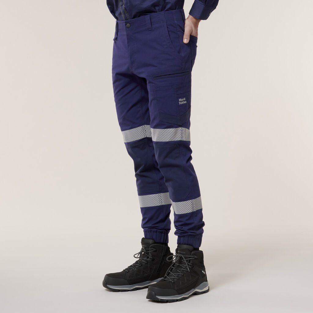 Hard Yakka Raptor Cuff Pant With Tape (Y02586)