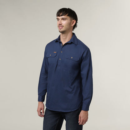 Hard Yakka Mustang Closed Front Work Shirt (Y04004)