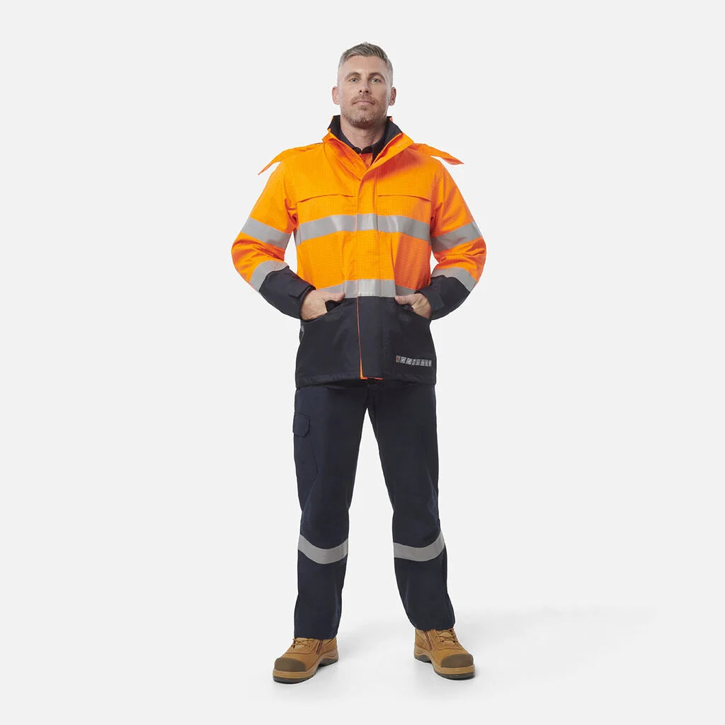 King Gee Shieldtec FR Wet Weather Jacket PPE3 (Y06730)