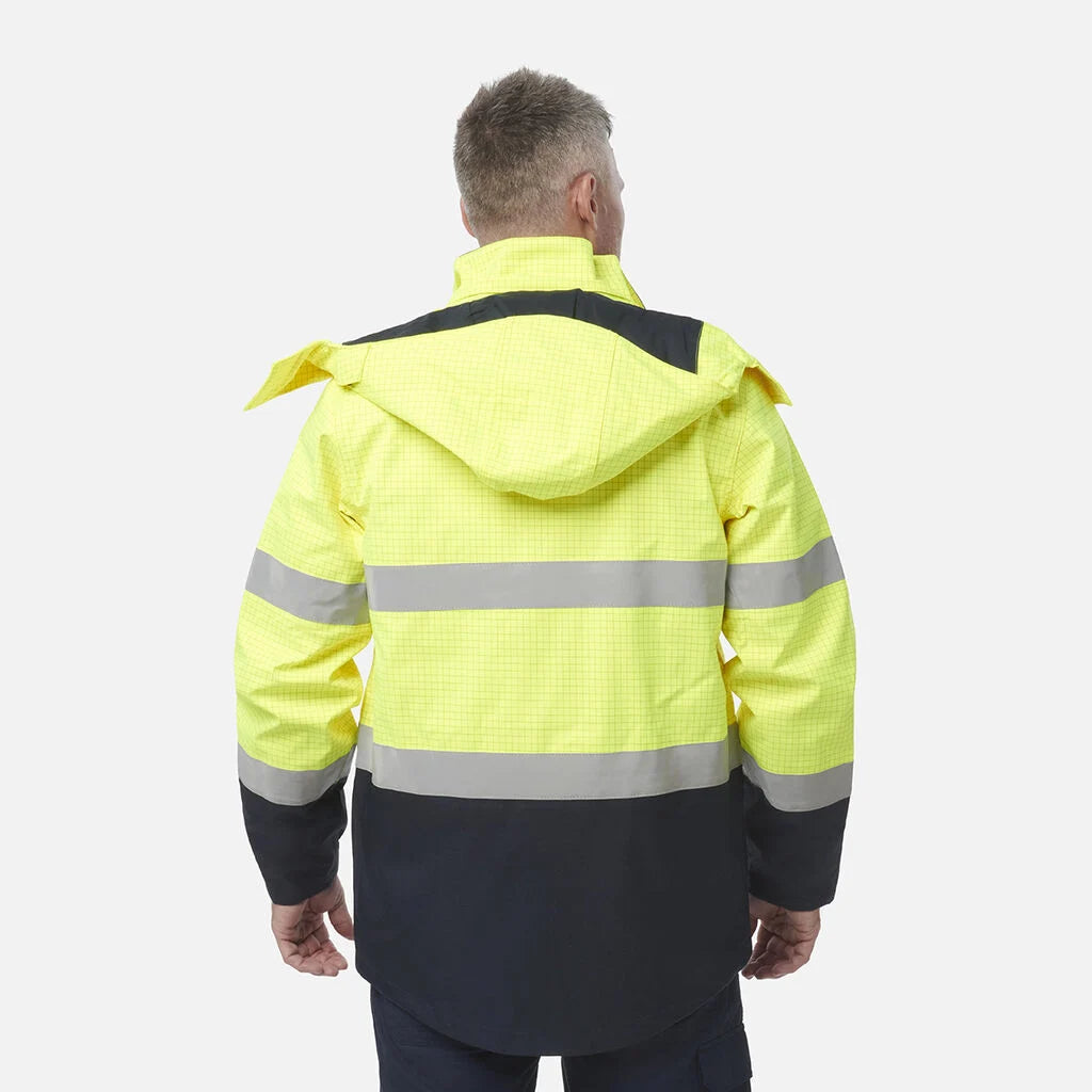 King Gee Shieldtec FR Wet Weather Jacket PPE3 (Y06730)