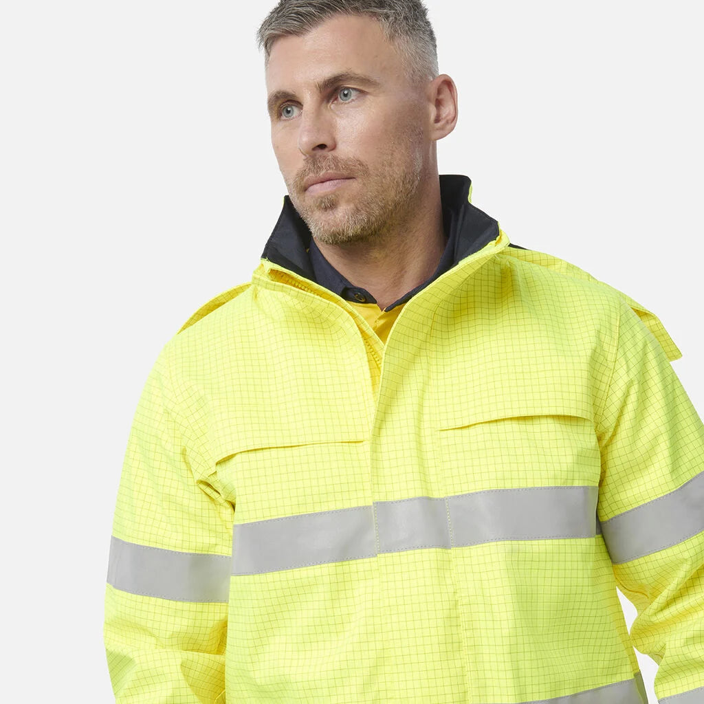 King Gee Shieldtec FR Wet Weather Jacket PPE3 (Y06730)
