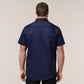 Hard Yakka Short Sleeve Closed Front Cotton Drill Work Shirt (Y07540)