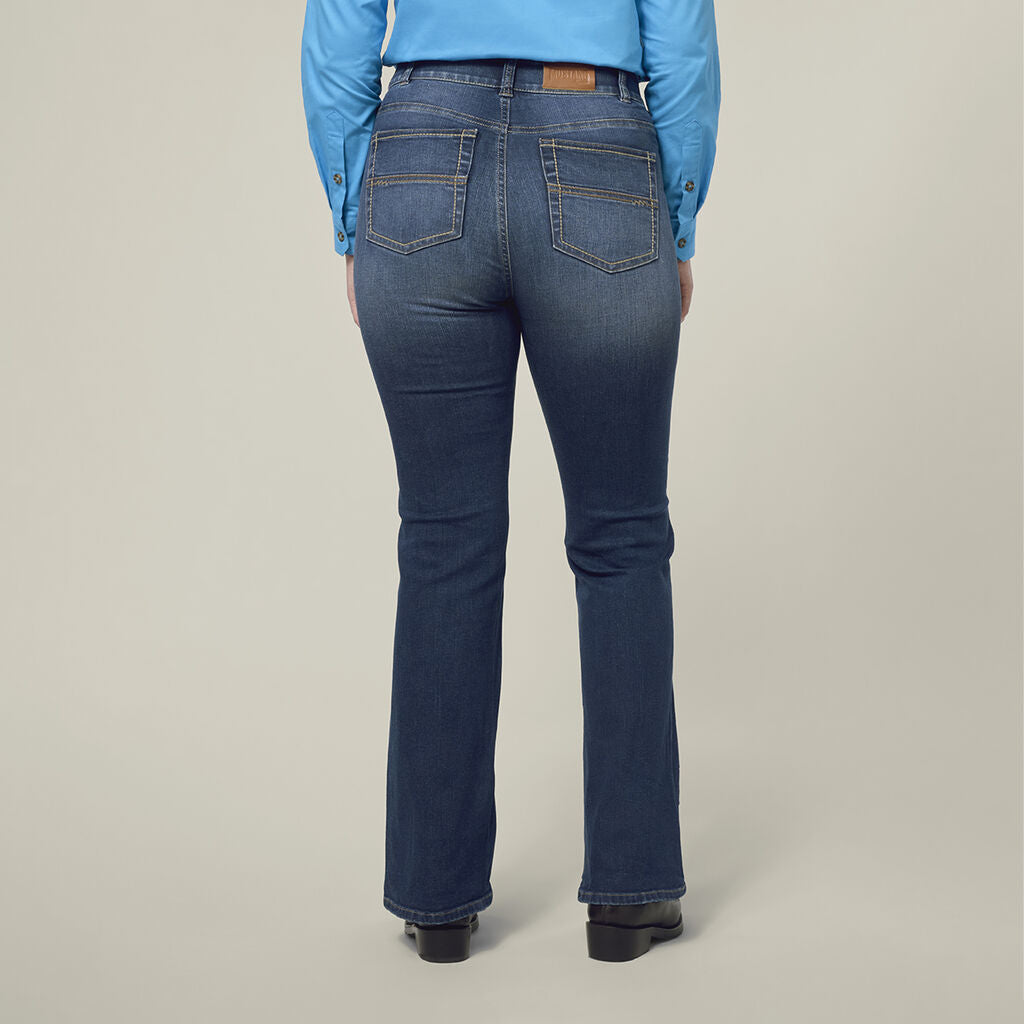 Hard Yakka Women's Mustang Bootcut Jeans (Y08107)