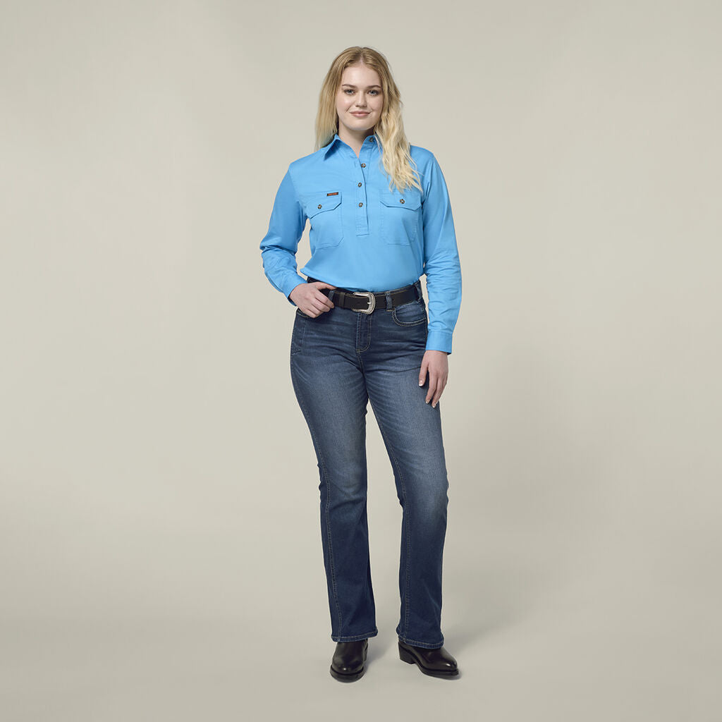 Hard Yakka Women's Mustang Bootcut Jeans (Y08107)