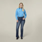Hard Yakka Women'S Heritage Closed Front Drill Shirt (Y08399)