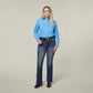 Hard Yakka Women'S Heritage Closed Front Drill Shirt (Y08399)
