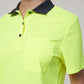 Hard Yakka Womn's Short Sleeve Hi Vis Polo (Y08601)