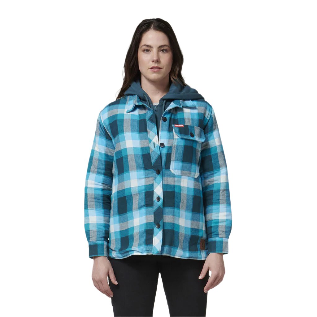 Hard Yakka Women's Quilted Shacket (Y08748)