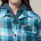 Hard Yakka Women's Quilted Shacket (Y08748)