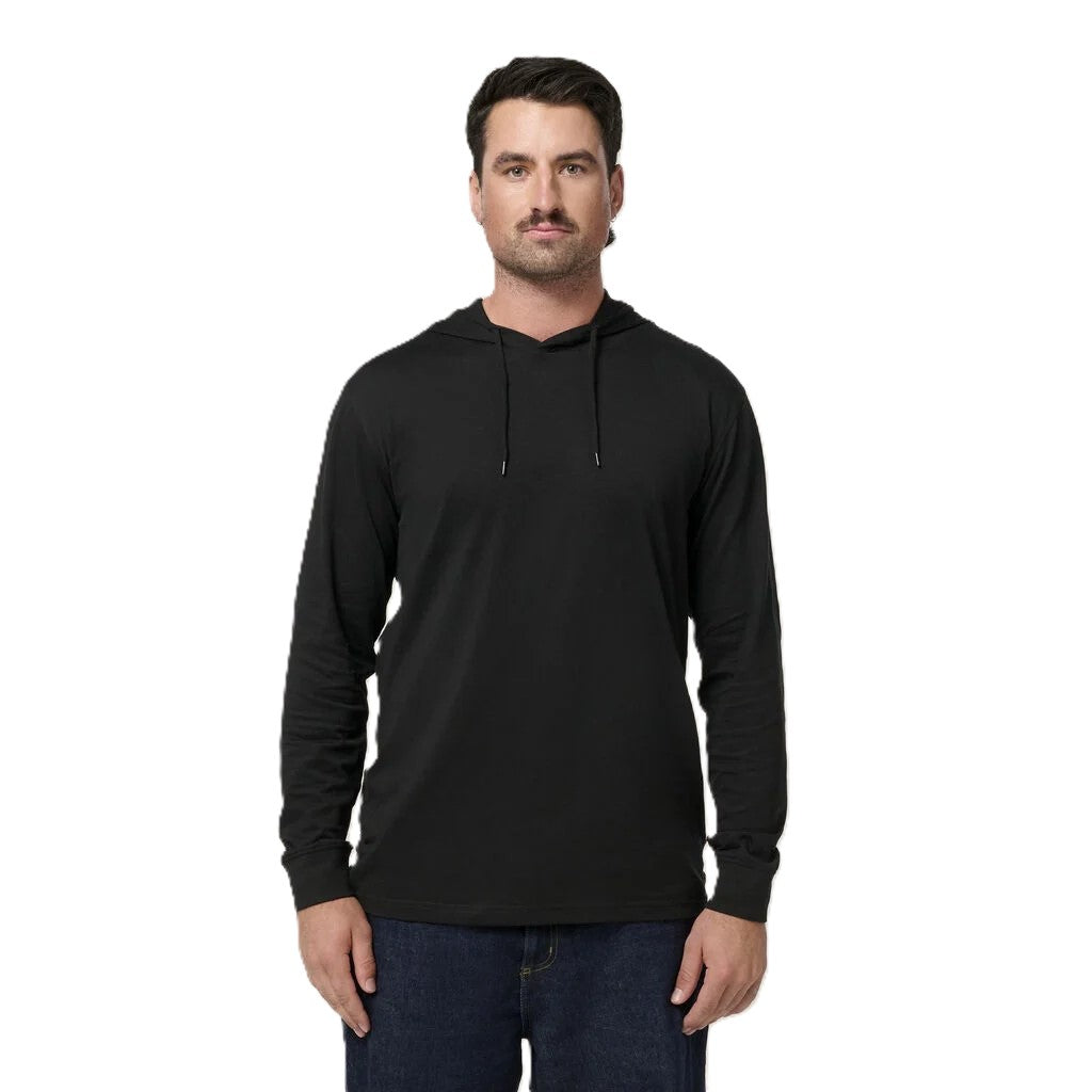 Hard Yakka Heritage Long Sleeve Tee With Hood (Y11244)