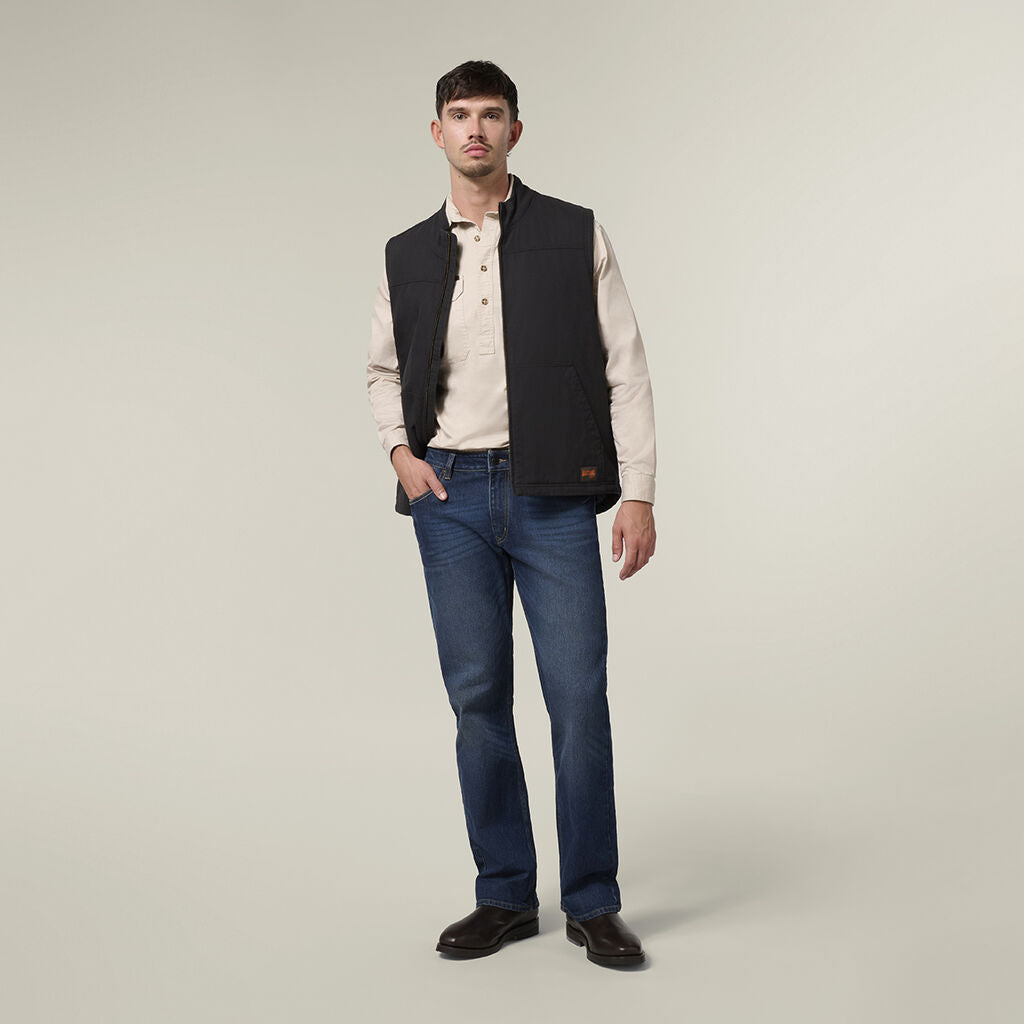 Hard Yakka Mustang Outback Canvas Vest (Y21485)