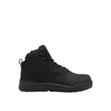 Hard Yakka Evolution Lace Up & Side Zip 5 Inch Steel Toe Safety Boot (Y60123)