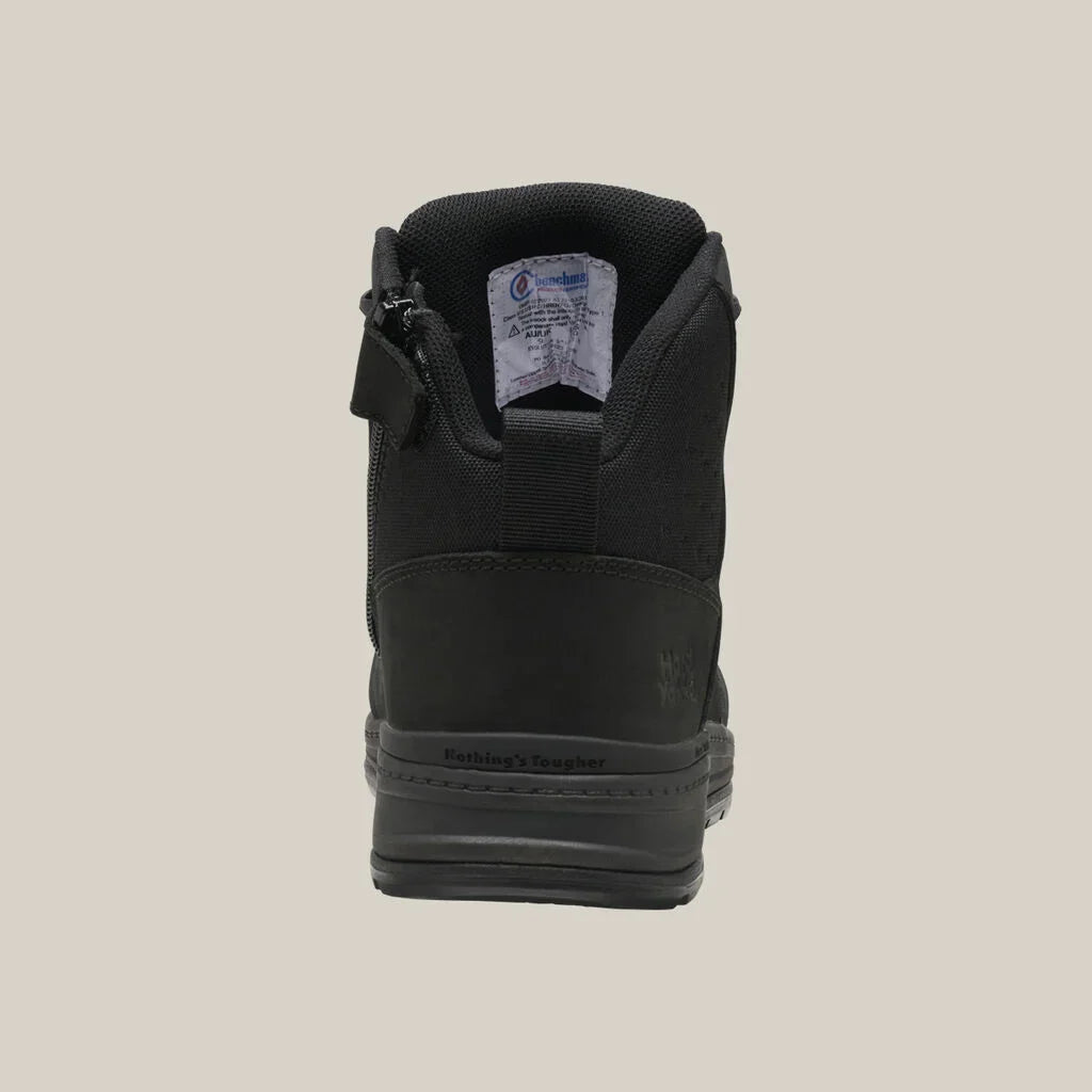 Hard Yakka Evolution Lace Up & Side Zip 5 Inch Steel Toe Safety Boot (Y60123)