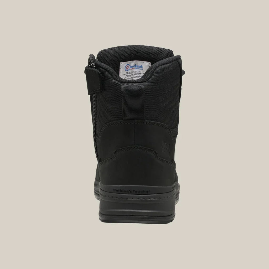 Hard Yakka Evolution Lace Up & Side Zip 6 Inch Steel Toe Safety Boot (Y60138)