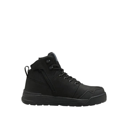 Hard Yakka Women's Evolution Lace Up & Side Zip 5 Inch Steel Toe Safety Boot (Y60148)