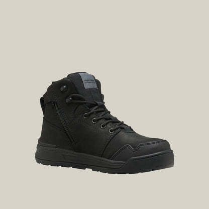 Hard Yakka Women's Evolution Lace Up & Side Zip 5 Inch Steel Toe Safety Boot (Y60148)