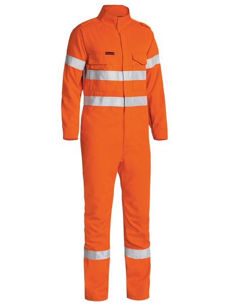 Bisley Tencate Tecasafe Plus 700 Taped Hi Vis Engineered Fr Vented Coverall (BC8085T)