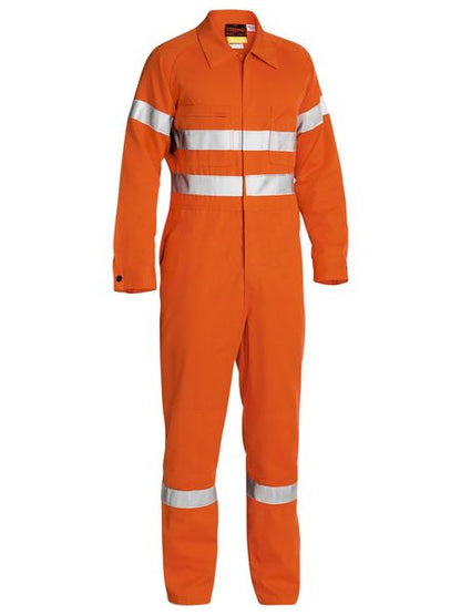 Bisley  Indura Ultra Soft Fire Retardant Coverall 3m Fr Reflective Tape-(BC8001)