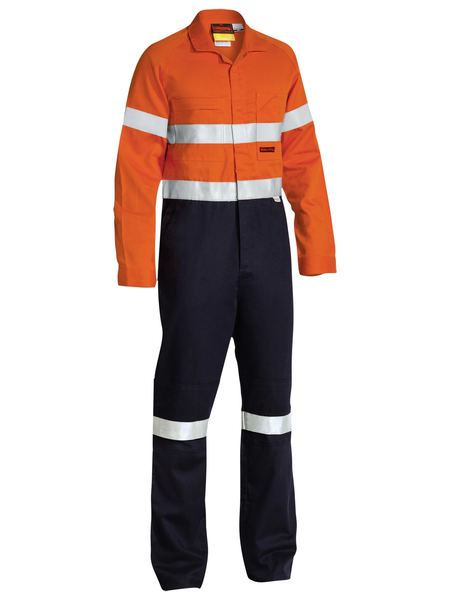 Bisley  Indura Ultra Soft Fire Retardant Coverall 3m Fr Reflective Tape-(BC8001)